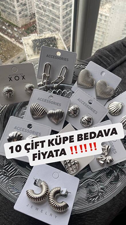 10 ÇİFT KÜPE ŞOK FİYATA‼️‼️