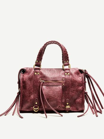 Bershka Bordo Kadın Çanta