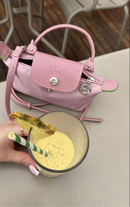 Pink longchamp