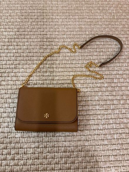 Tory Burch zincirli gold taba çanta