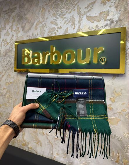 İTHAL KUTUDA YENİ ÖZEL BARBOUR ATKI-ŞAL