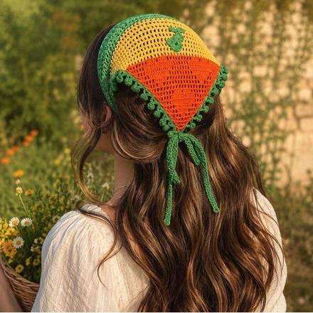 El Yapımı Renkli Bandana