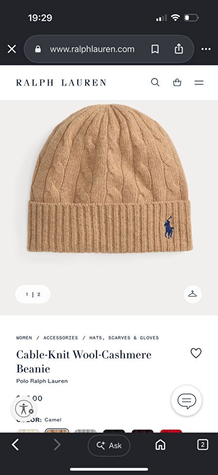 Ralph Lauren Bej Bere