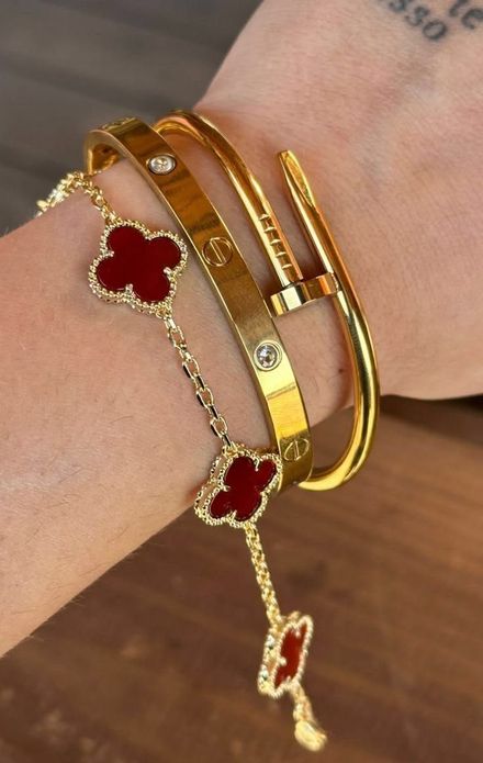 ✨ BORDO MİNELİ YONCA BİLEKLİK ✨