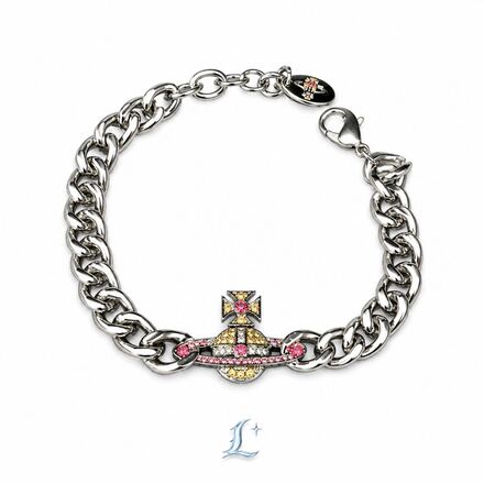 Vivienne Westwood Unisex Çelik Bileklik