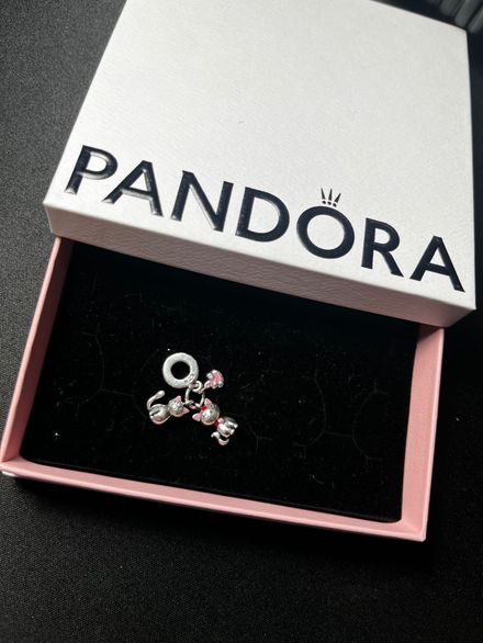 Pandora Kedi Figürlü Charm
