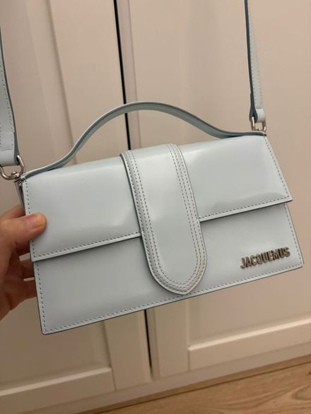 Jacquemus Mavi Deri Orjinal Çanta