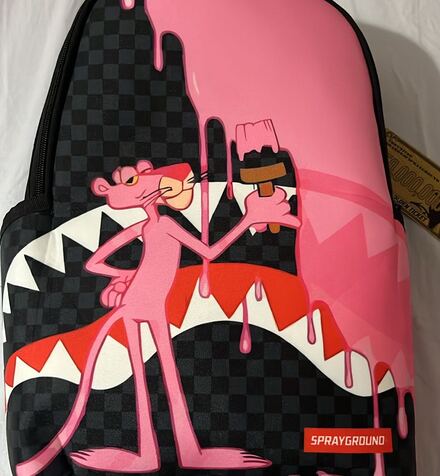 Sprayground Pembe Panter Sırt Çantası