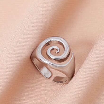 Spiral tasarım Yüzük