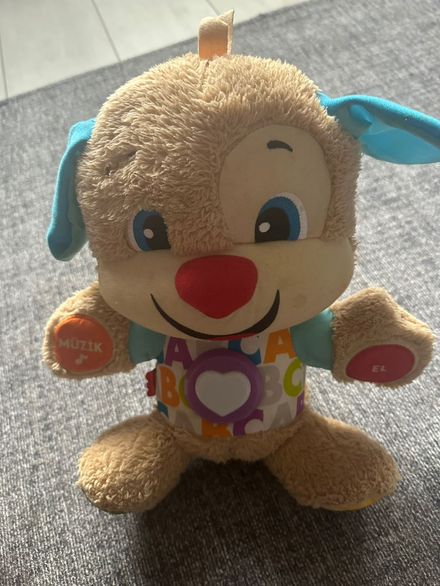 Fisher Price Eğitici Köpek Peluş Oyuncak