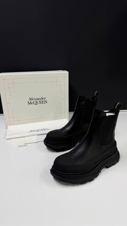Alexander McQueen Siyah Bot