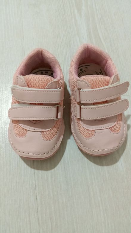 Polaris Pudra Pembe Bebek Ayakkabısı