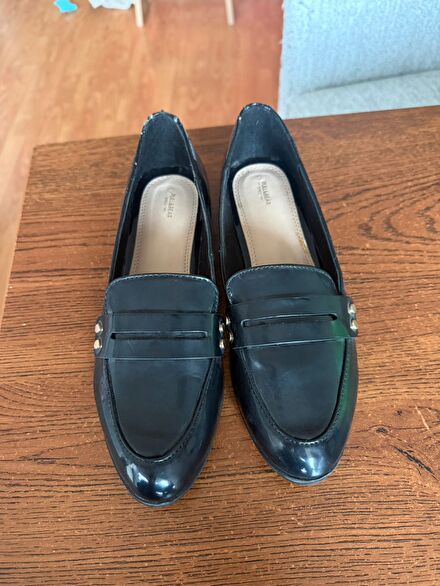 Pull & Bear Siyah Loafer Ayakkabı