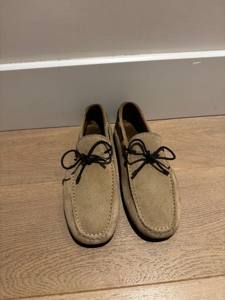 Tod’s Taba Süet Loafer Ayakkabı