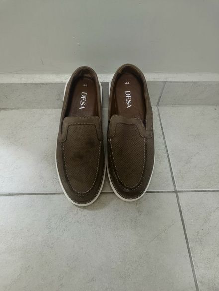 DESA Kahverengi Deri Loafer Ayakkabı