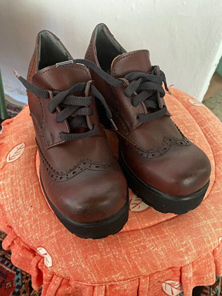 Kahverengi Oxford Ayakkabı