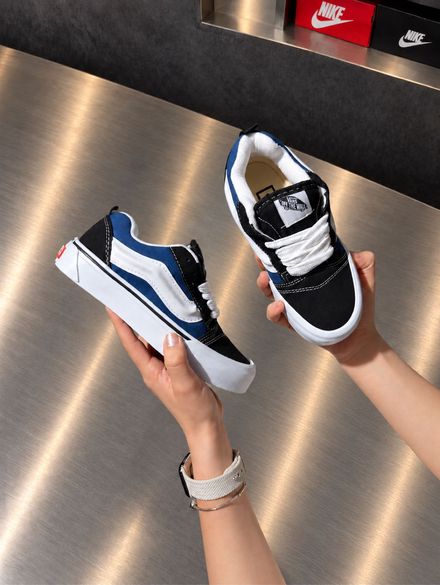 Vans Knu Skool Lacivert Beyaz
