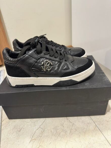 Roberto Cavalli erkek Siyah Sneaker