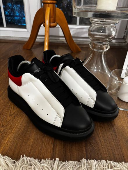 Alexander McQueen Siyah Beyaz Sneaker