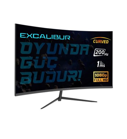 Excalibur curver 200hz 23.8” inc Monitör