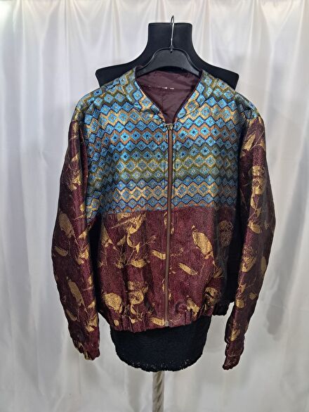 VİNTAGE BOMBER CEKET mx434