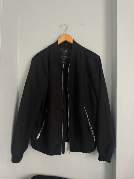 Pull & Bear Siyah Bomber ceket