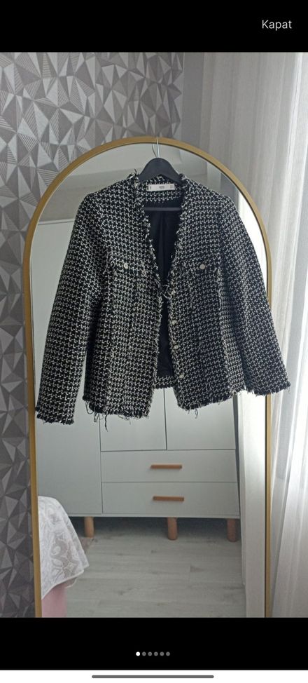 Desenli Blazer Ceket
