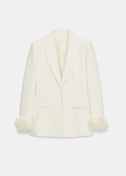 Zara Tüylü Blazer Ceket