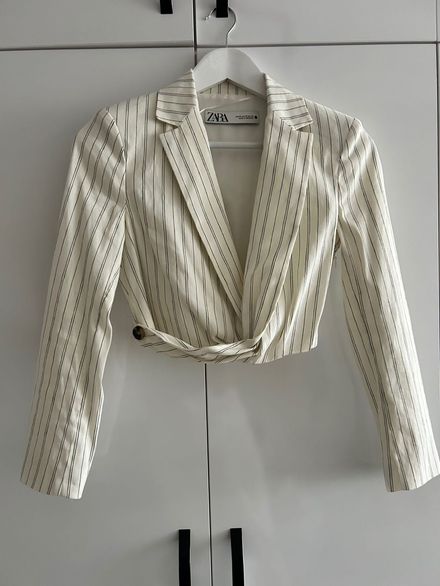 Zara Keten Blazer Ceket