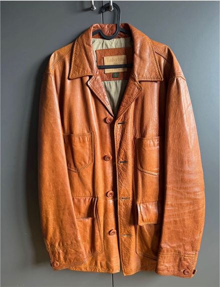 Timberland Taba Deri Ceket