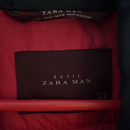 Zara erkek mont
