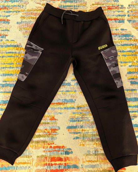 Guess Siyah Kargo Pantolon