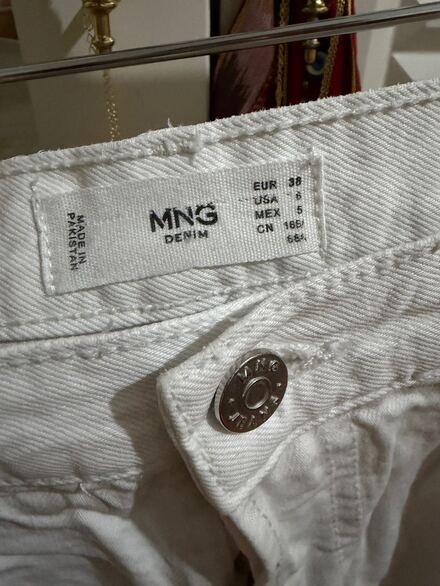 Mango Beyaz Jean