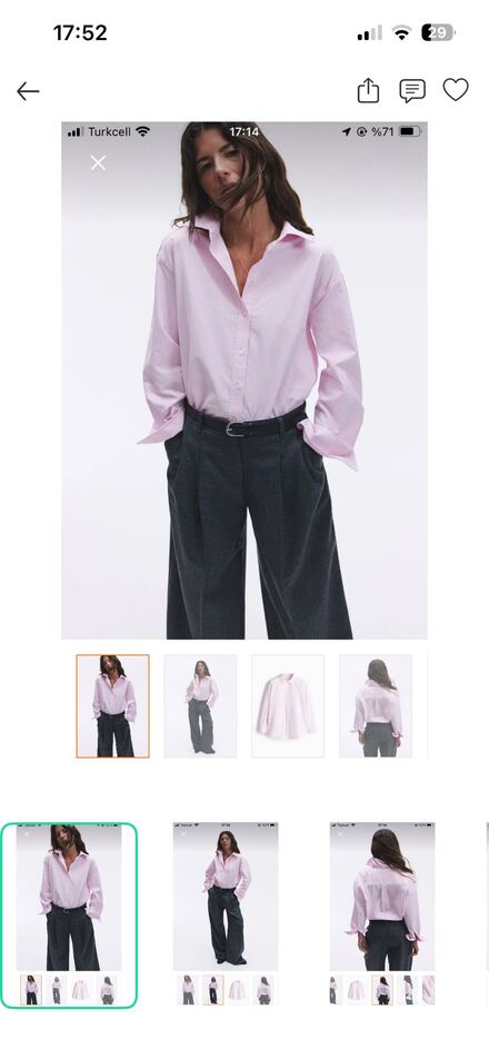Toz Pembe Gömlek