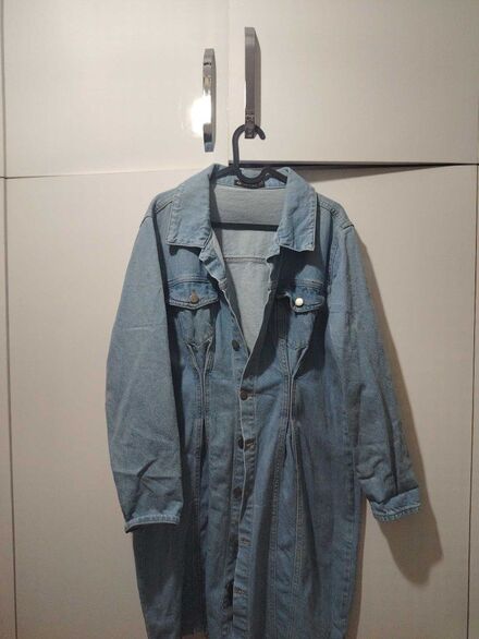 Denim Ceket Elbise