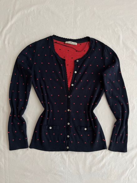y2k coquette puantiye bebe lolita hırka