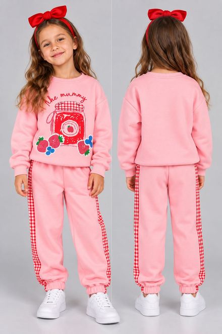 Pembe Eşofman Takımı