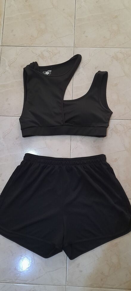 Koton crop bluz şort