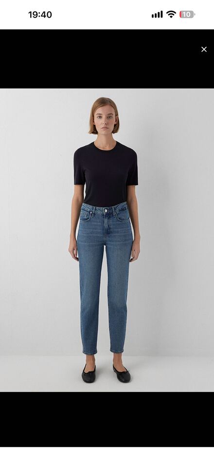 Mavi Mom Jean Star Modeli