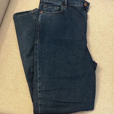 Lacivert Jean Pantolon