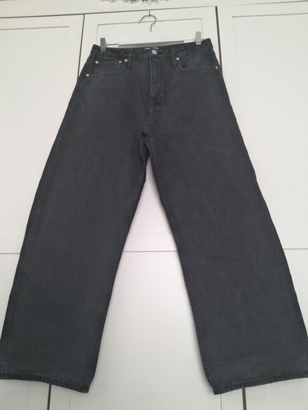 Frame Yüksek Bel Wide Leg Jean Pantolon
