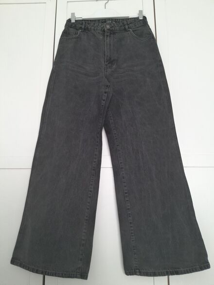 Xside Yüksek Bel Wide Leg Jean Pantolon