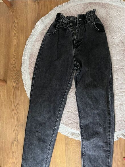 Siyah Jean Pantolon