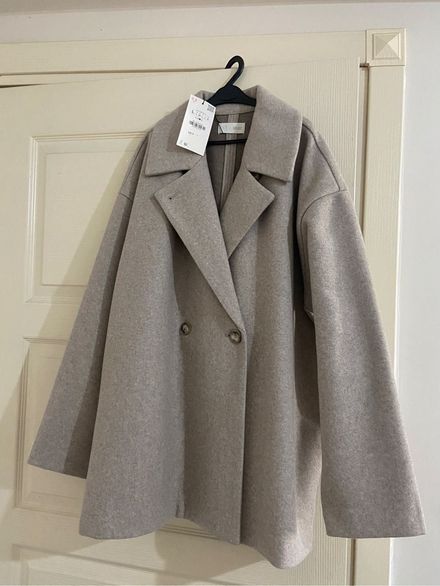 Zara Etiketli Kısa Kaban