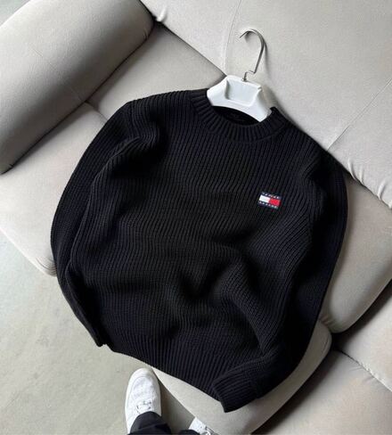 Tommy Hilfiger Siyah Kazak