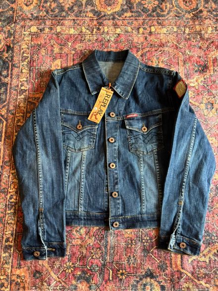 replay 2000's denim trucker jacket