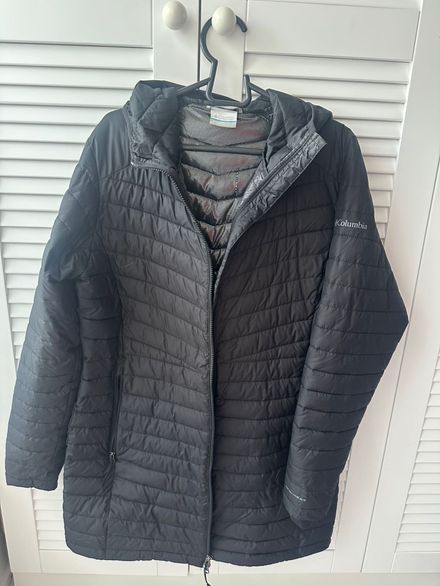 Columbia Omni Heat Siyah Kapüşonlu Mont