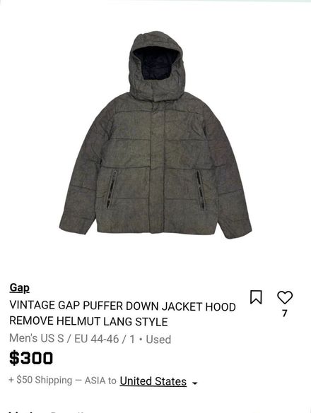 Gap Marka Orijinal Erkek Mont