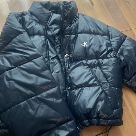 Calvin Klein lacivert mont