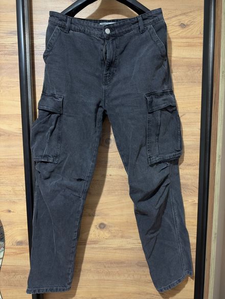 Zara Koyu Gri Kargo Pantolon